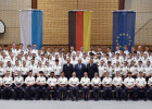 Begrüßung neuer Polizistinnen und Polizisten Bereitschaftspolizei Nürnberg