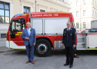 11. September 2020: 'Helfen ist Trumpf' – unter diesem neuen Motto ist die Feuerwehraktionswoche 2020 und die neue Kampagne des Landesfeuerwehrverbands Bayern e.V. mit Innenminister Joachim Herrmann und dem Vorsitzenden des Landesfeuerwehrverbands Bayern, Johann Eitzenberger gestartet. "Zusammenhalt, Solidarität, Miteinander und unbeirrbarer Einsatz für andere sind unverzichtbare Eigenschaften unserer 325.000 Männer und Frauen in den bayerischen Feuerwehren. Jeder, der mitmachen will, ist herzlich willkommen!", so Herrmann.