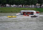 Internationale Katastrophenschutzübung TARANIS 2013 in Salzburg vom 27. bis 29. Juni: Landung Rettungshubschrauber am mobilen Krankenhaus