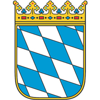 Das kleine bayerische Staatswappen